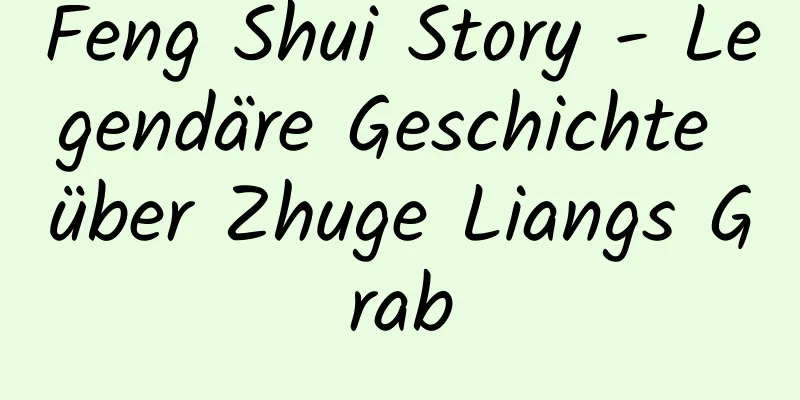 Feng Shui Story - Legendäre Geschichte über Zhuge Liangs Grab