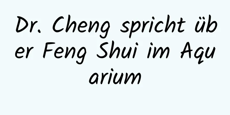 Dr. Cheng spricht über Feng Shui im ​​Aquarium